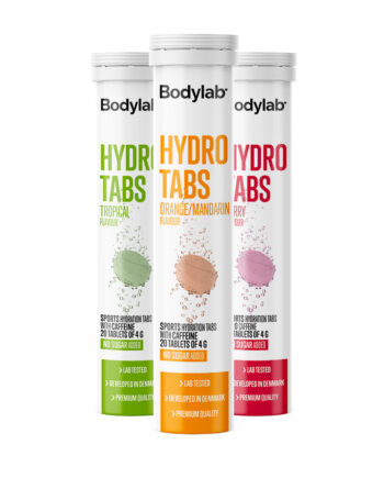 Bodylab Hydro Tabs  20 Stk    Elektrolyttabletter Til Hydrering   Perfekt Til Træning