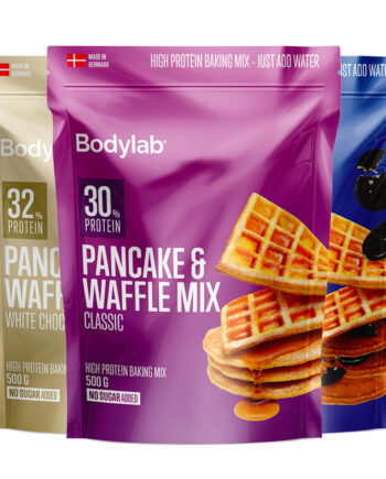 Bodylab Pancake   Waffle Mix  3x500g    Bland Selv   Proteinrige Pandekager   Vafler