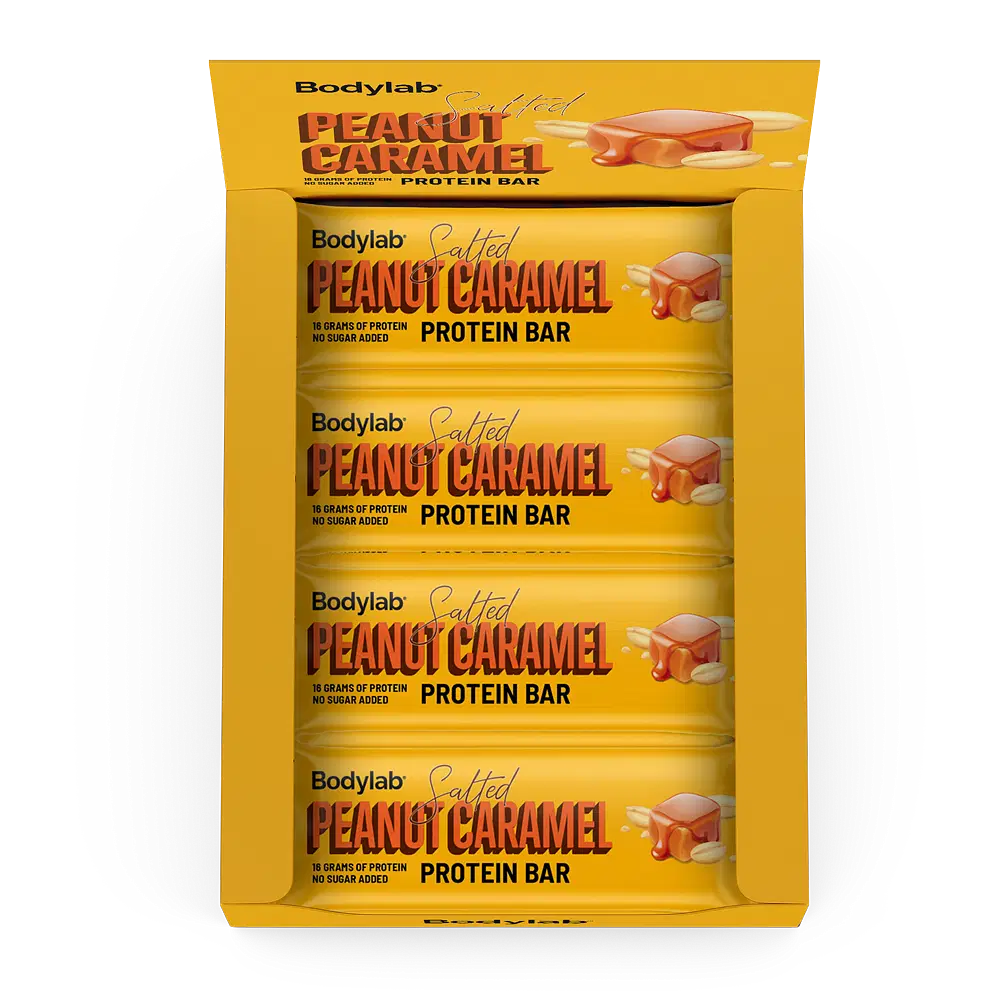 Bodylab Protein Bar Salted Peanut Caramel 12x55g Proteinbarer