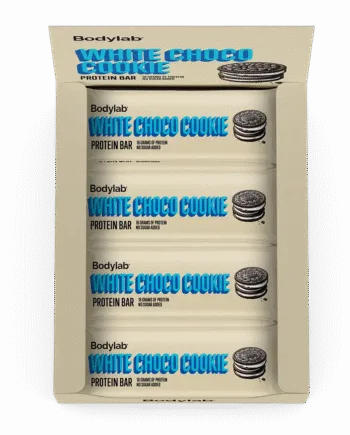 Bodylab Protein Bar White Choco Cookie  12x55g  Proteinbarer