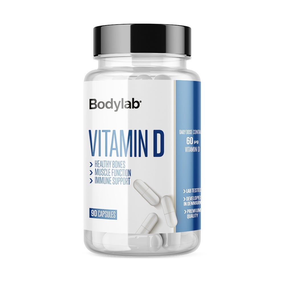 Bodylab Vitamin 90 Stk -vitamin Til Immunforsvar Knogler Høj Kvalitet