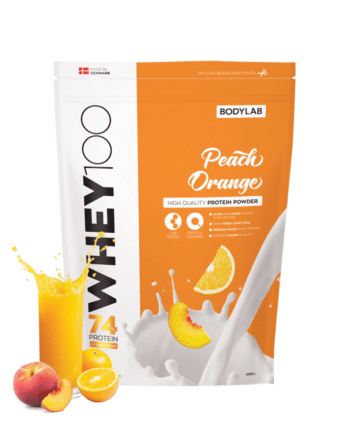 Bodylab Whey 100    Kg  Peach Orange Proteinpulver