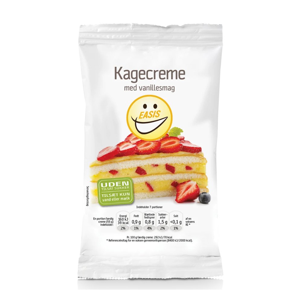 Easis Kagecreme 85g Mad- Og Mel Produkter