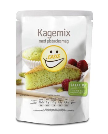 Easis Kagemix Pistachie  300g  Mad- Og Mel Produkter