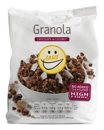 Easis Morgenmad  350g  Granola Med Chokolade Og Kokos Mad- Og Melprodukter