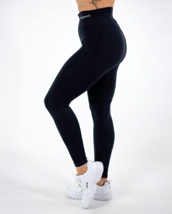 Hummel Tif Seamless High Waist Tights   Black Træningstøj Til Kvinder