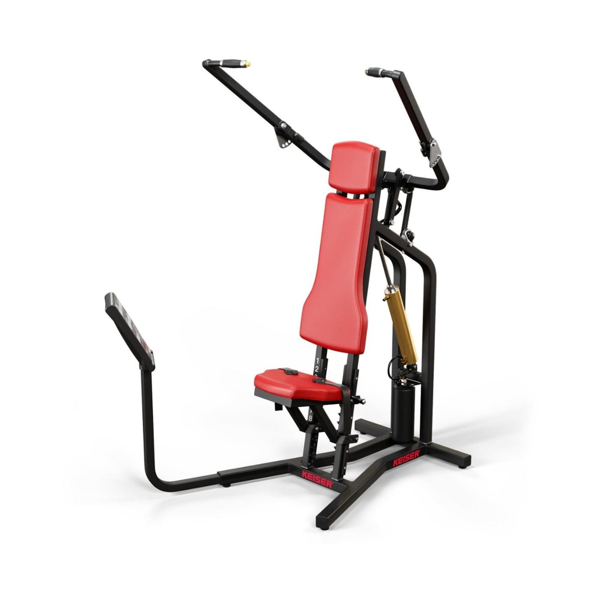 Keiser Air 250 Lat Pulldown Blk Pwr
