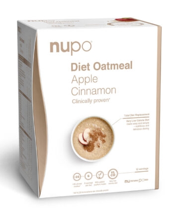 Nupo Diet Oatmeal  384g  Apple   Cinnamon Måltidserstatning
