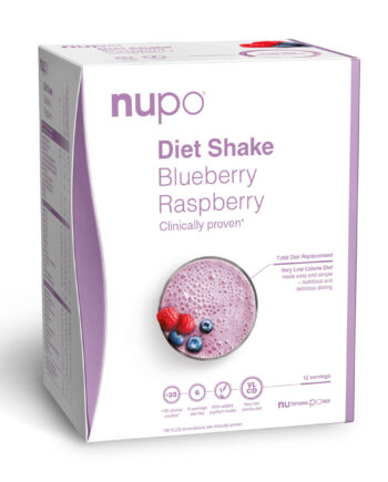Nupo Diet Shake  384g  Blueberry Raspberry Måltidserstatning