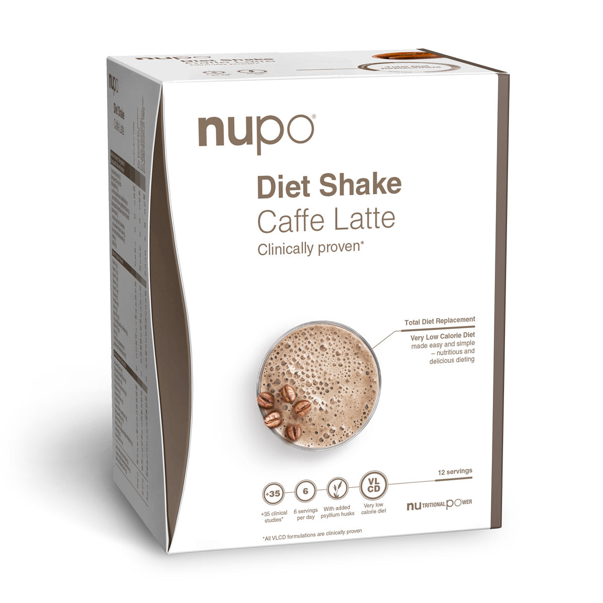 Nupo Diet Shake 384g Caffe Latte Måltidserstatning