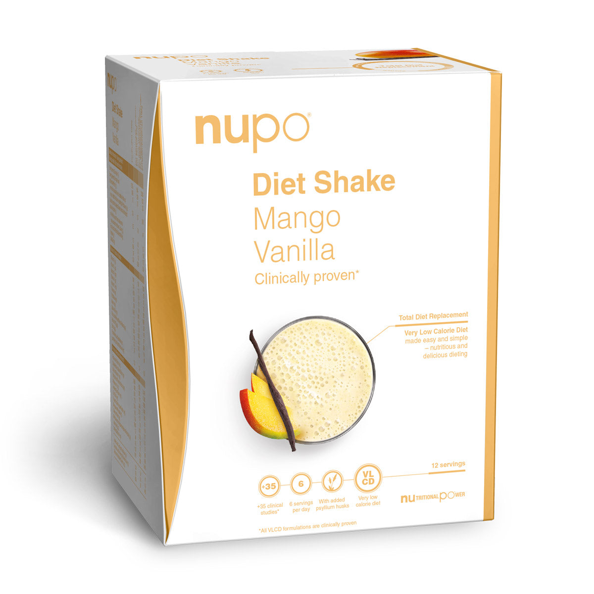 Nupo Diet Shake 384g Mango Vanilla Måltidserstatning