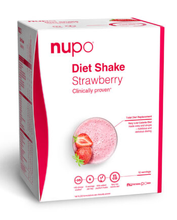 Nupo Diet Shake  384g  Strawberry Måltidserstatning