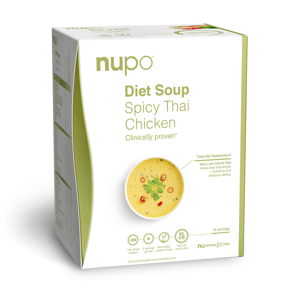 Nupo Diet Soup 384g Spicy Thai Chicken Måltidserstatning