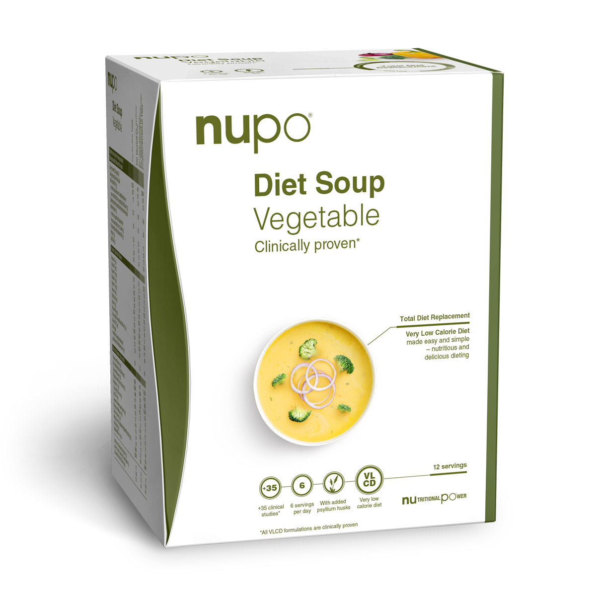Nupo Diet Soup 384g Vegetable Måltidserstatning