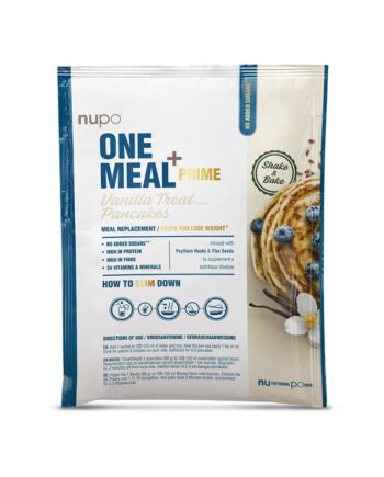 Nupo One Meal  Prime Pancake  60g  Vanilla Treat Mad- Og Melprodukter