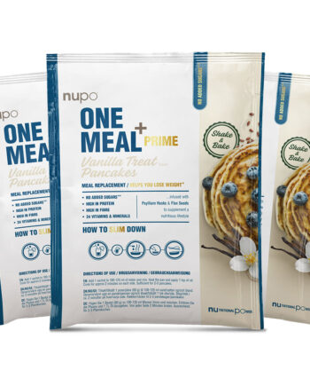 Nupo One Meal  Prime Pancake  8x 60g  Vanilla Treat Mad- Og Melprodukter