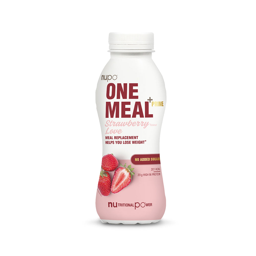 Nupo One Meal Prime Rtd 330ml Strawberry Drikke