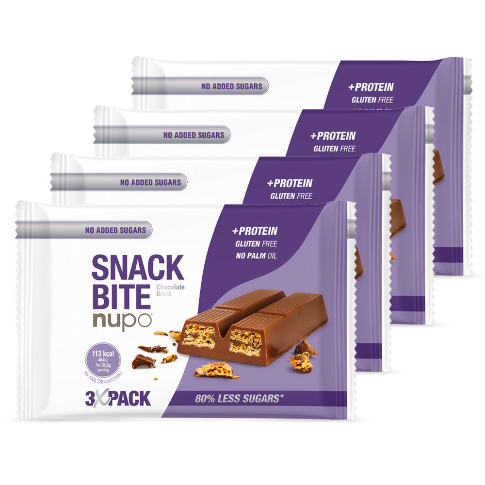Nupo Snack Bite 7x 65g Chocolate Break Proteinsnacks