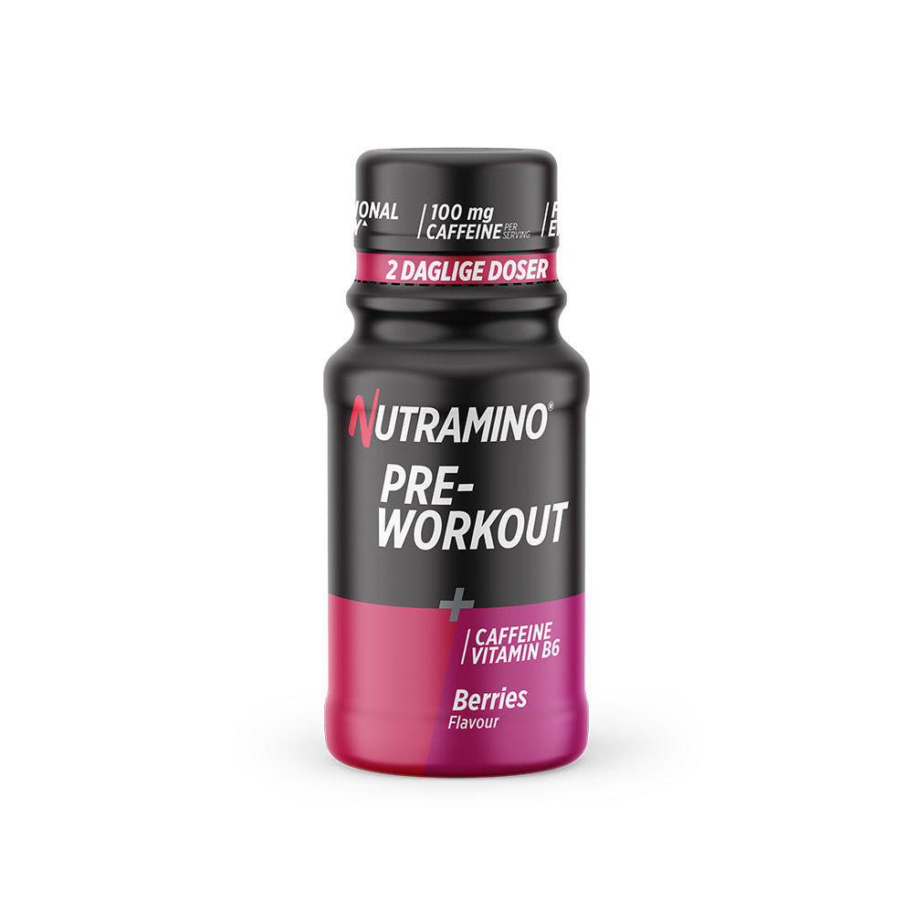 Nutramino Pre-workout Shot 60ml Berries Energi