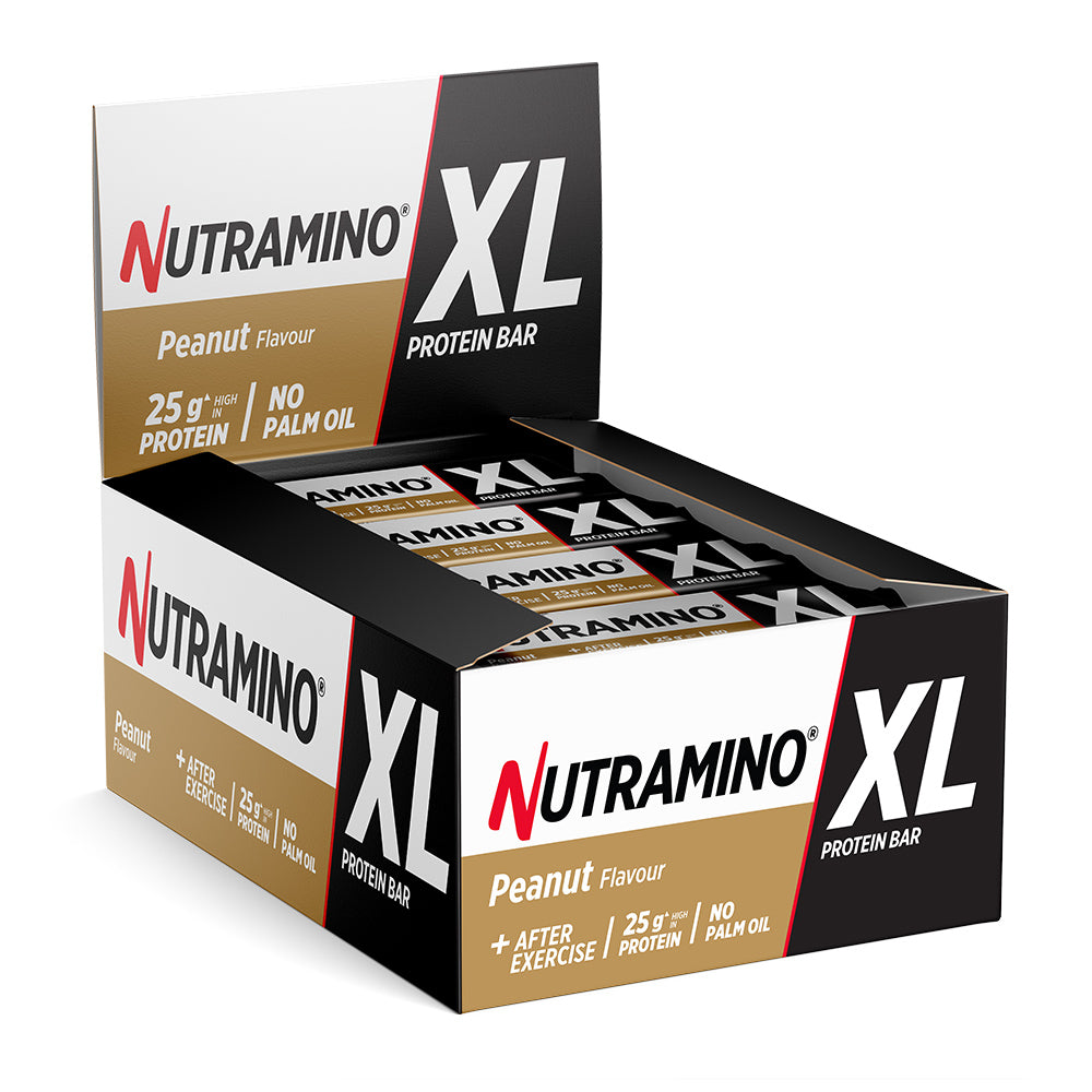 Nutramino Protein Bar Peanut 16x74g Proteinbarer