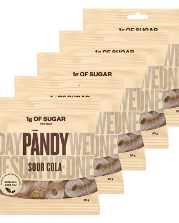Pandy Candy Sour Cola  6x50g  Slik   Chips