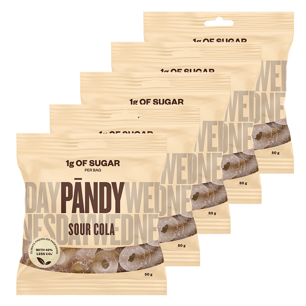 Pandy Candy Sour Cola 6x50g Slik Chips