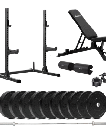200 Squat Rack Bumper Styrkepakke 90 Kg