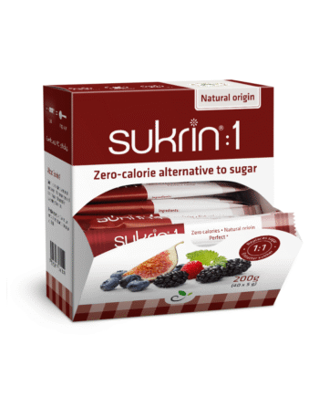 Sukrin:  Sticks 40x5g Sødemiddel   Sukkererstatning