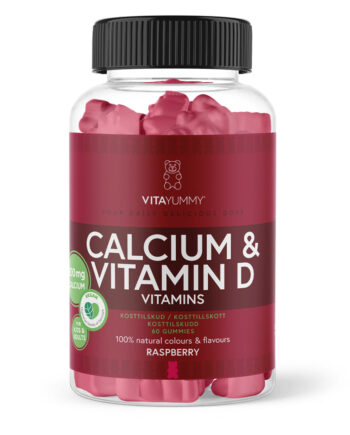 Vitayummy Calcium   Vitamin    60 Stk  Raspberry Vitaminer   Mineraler