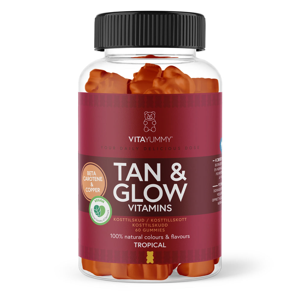 Vitayummy Tan Glow Tropical 60 Stk Vitaminer Mineraler