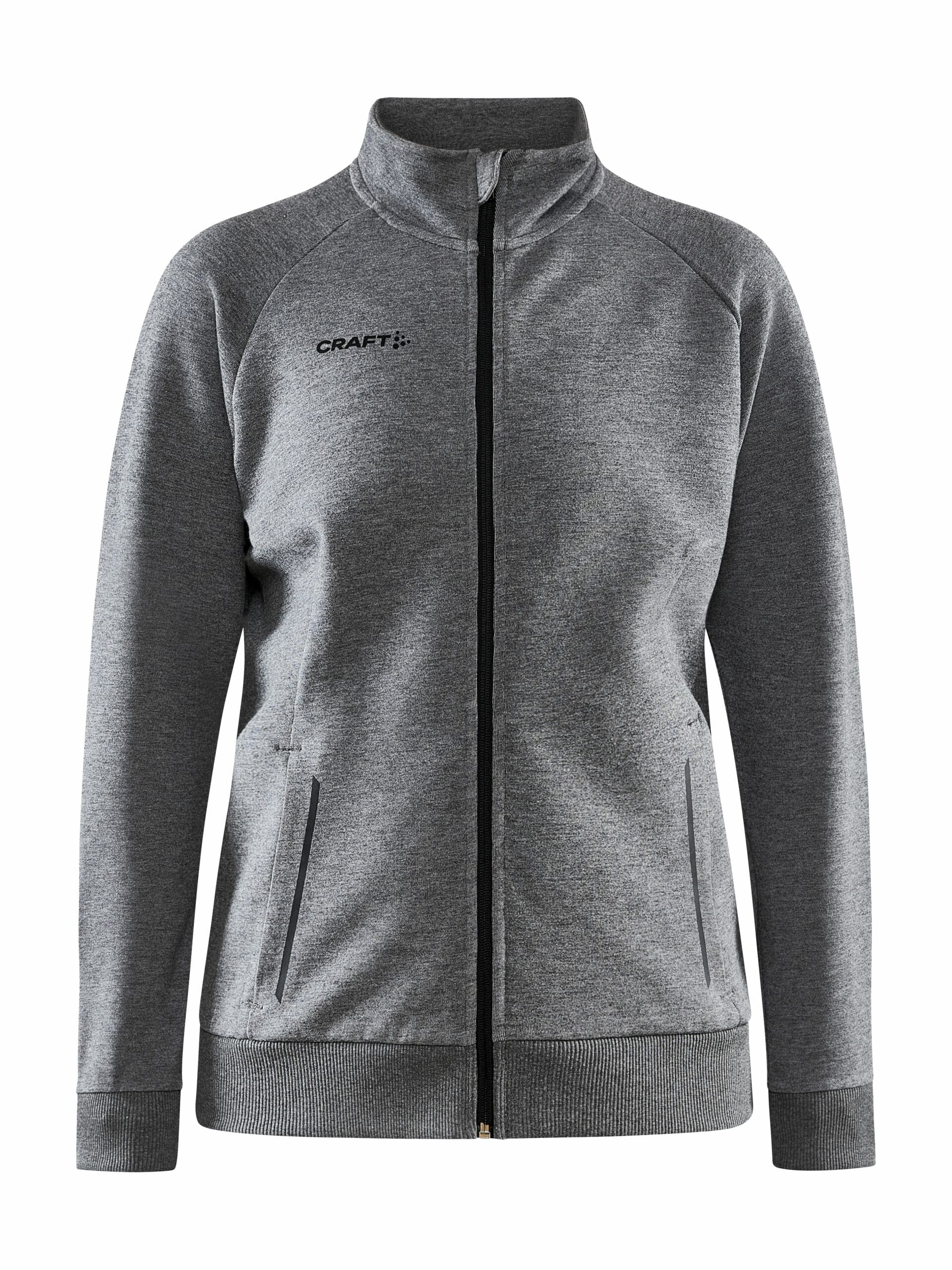 Craft Core Soul Full Zip Jacket Kvinder Dk Grey Melange