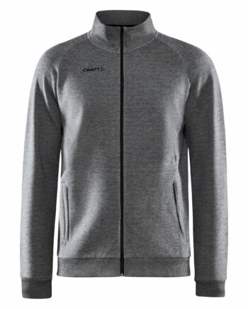 Craft Core Soul Full Zip Jacket Maend Dk Grey Melange