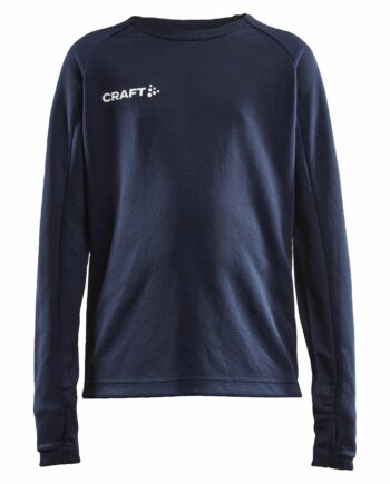 Craft Evolve Crew Neck Jr Navy 146 152