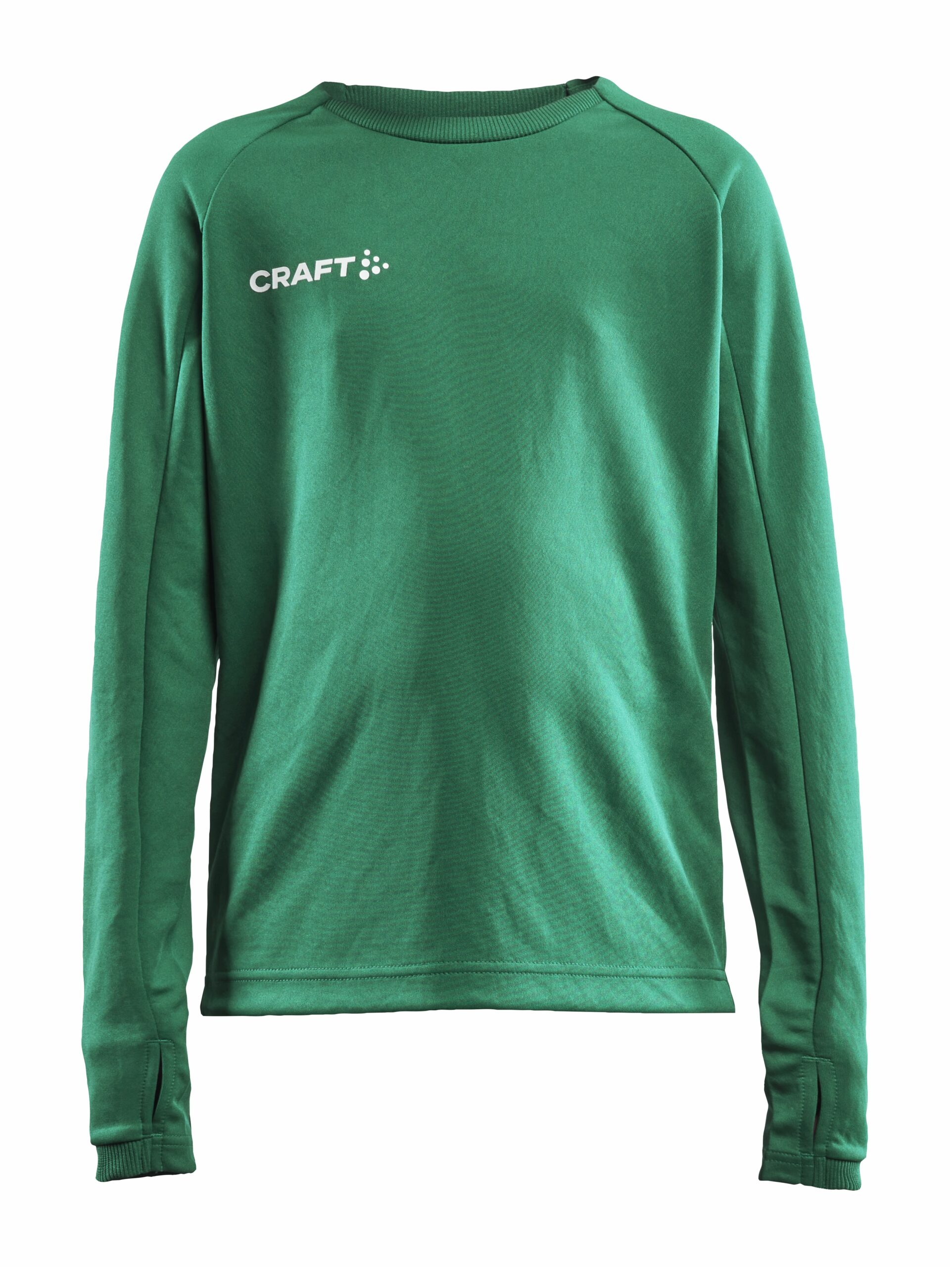 Craft Evolve Crew Neck Jr Team Green 146 152