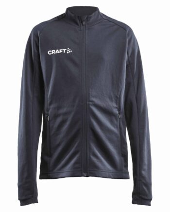 Craft Evolve Full Zip Jr Asphalt 158 164