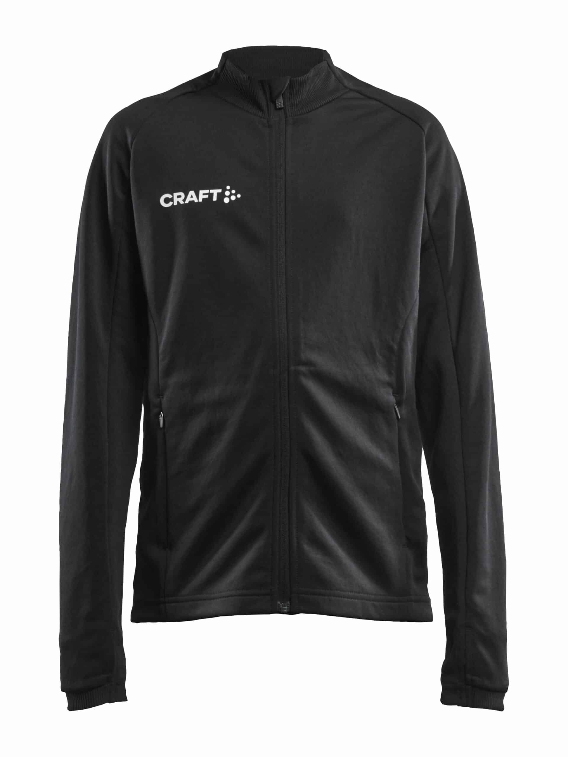 Craft Evolve Full Zip Jr Black 146 152