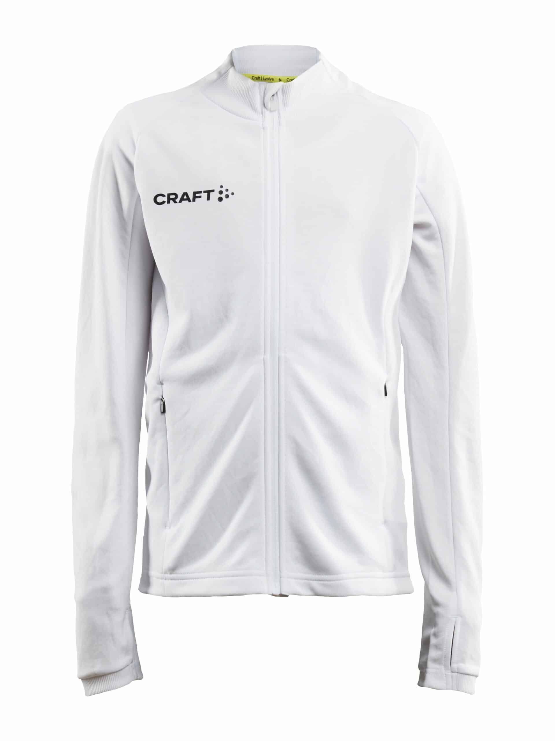 Craft Evolve Full Zip Jr White 122 128
