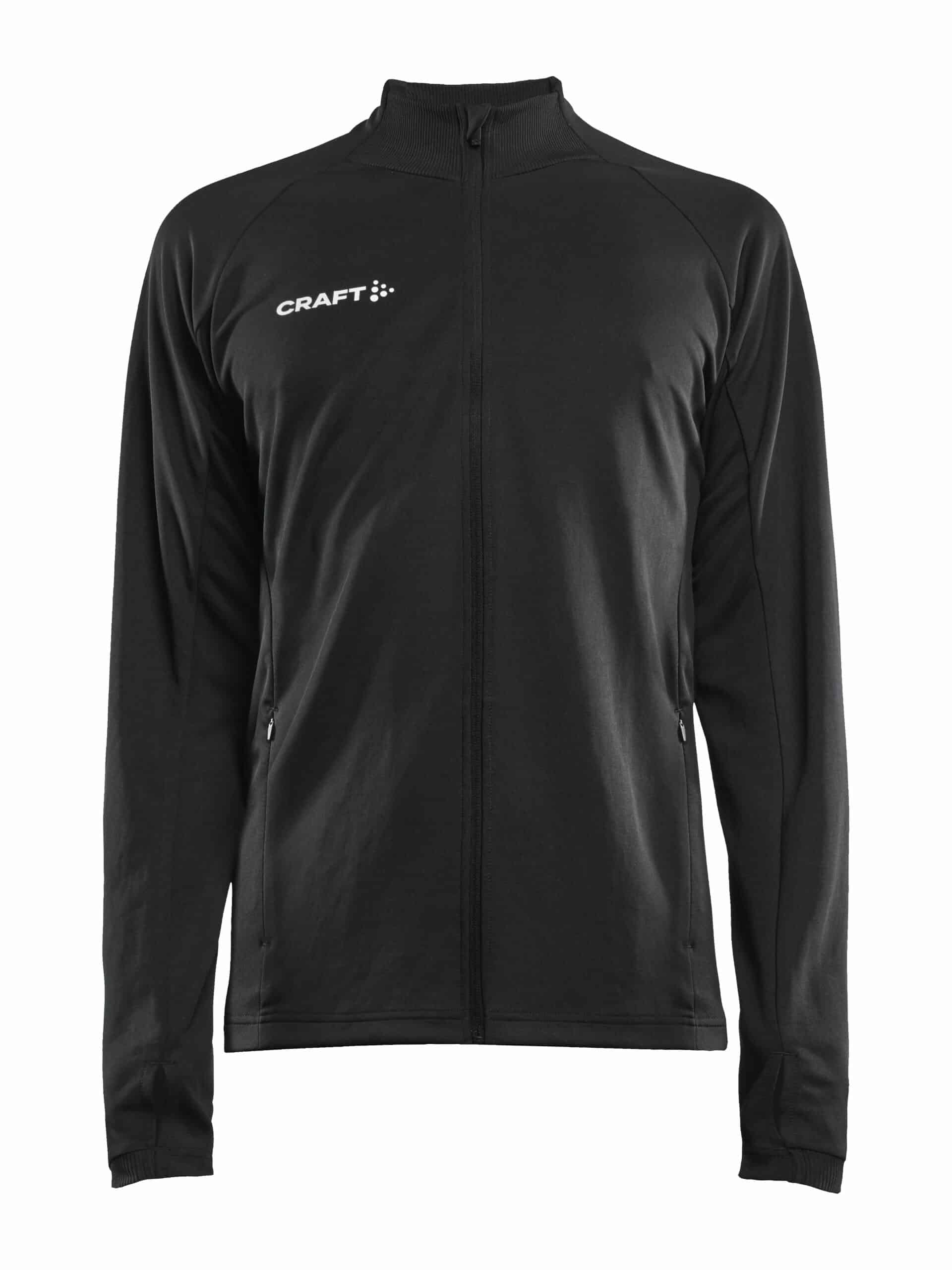 Craft Evolve Full Zip Maend Black