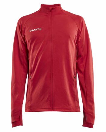 Craft Evolve Full Zip Maend Bright Red