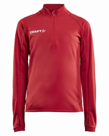 Craft Evolve Halfzip Jr Bright Red 122 128