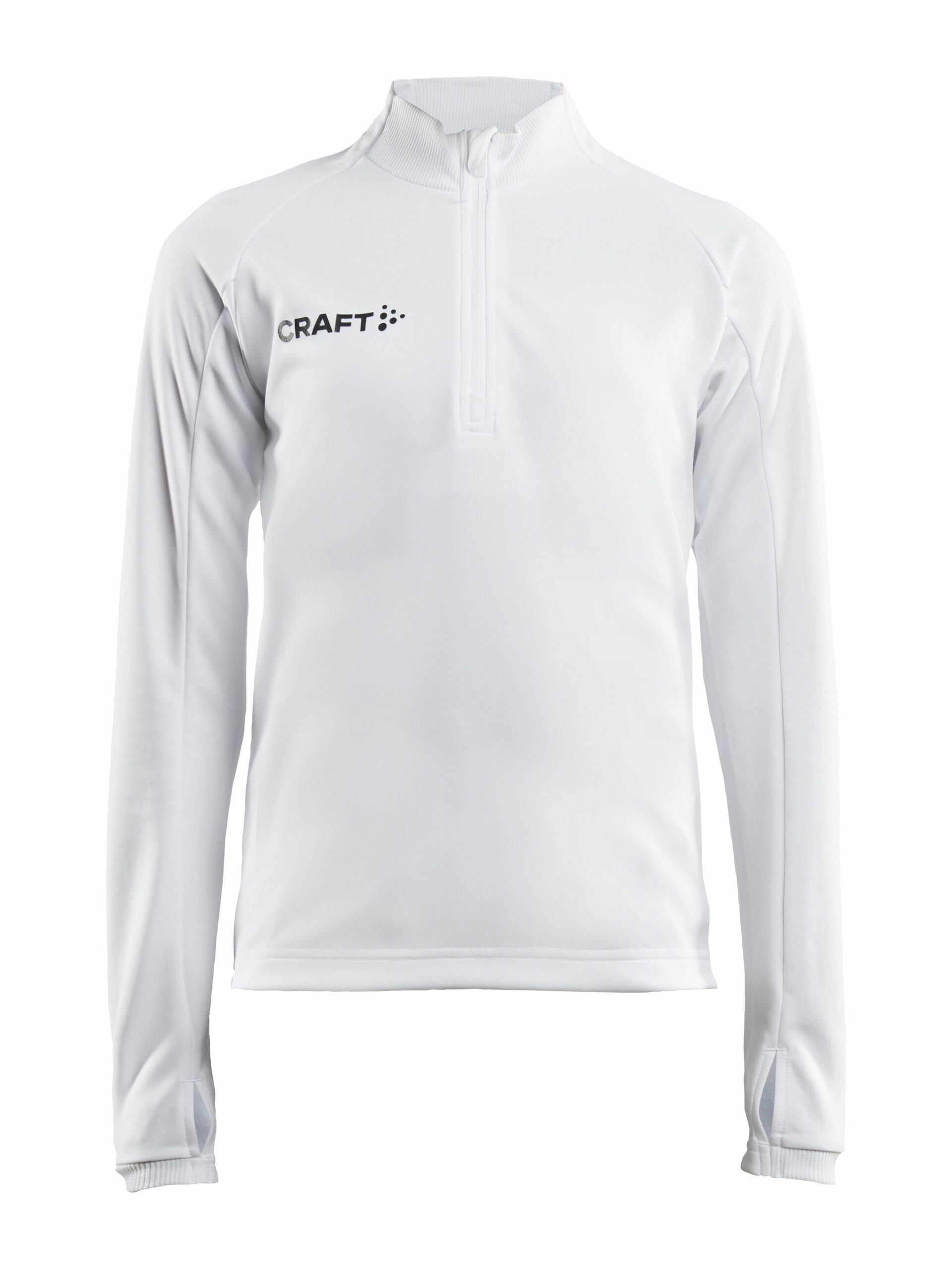 Craft Evolve Halfzip Jr White 146 152
