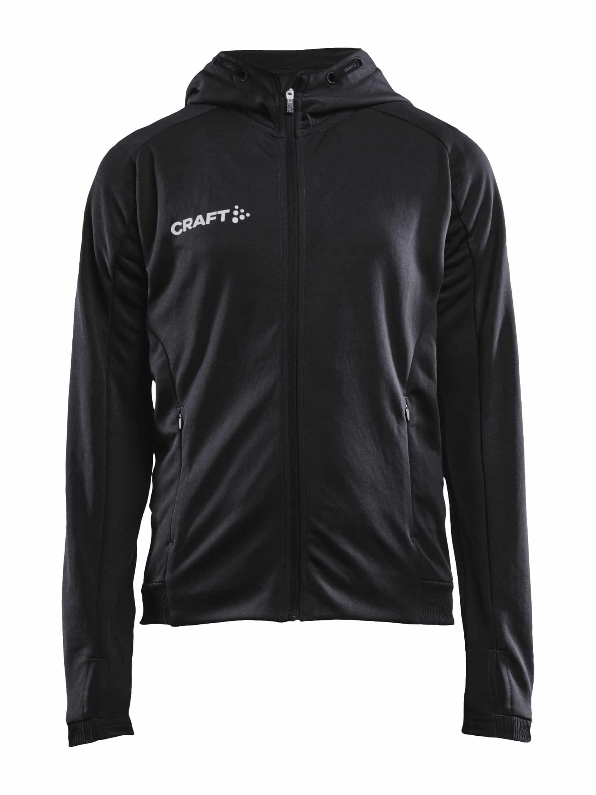Craft Evolve Hood Jacket Jr Black 134 140