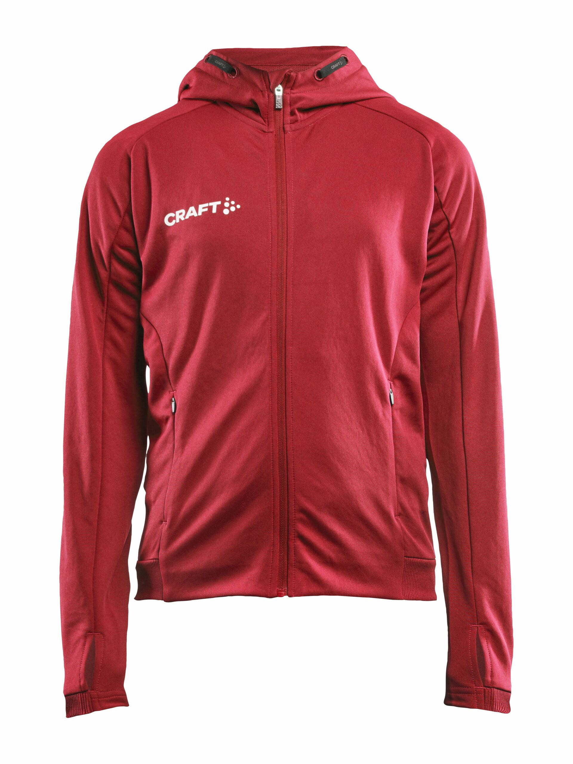 Craft Evolve Hood Jacket Jr Bright Red 158 164