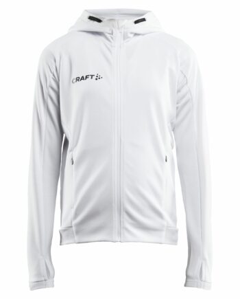 Craft Evolve Hood Jacket Jr White 134 140
