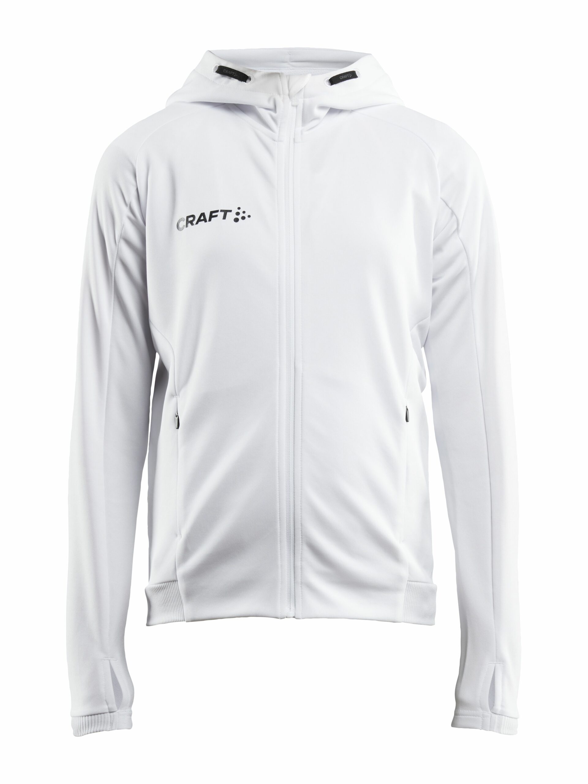 Craft Evolve Hood Jacket Jr White 134 140