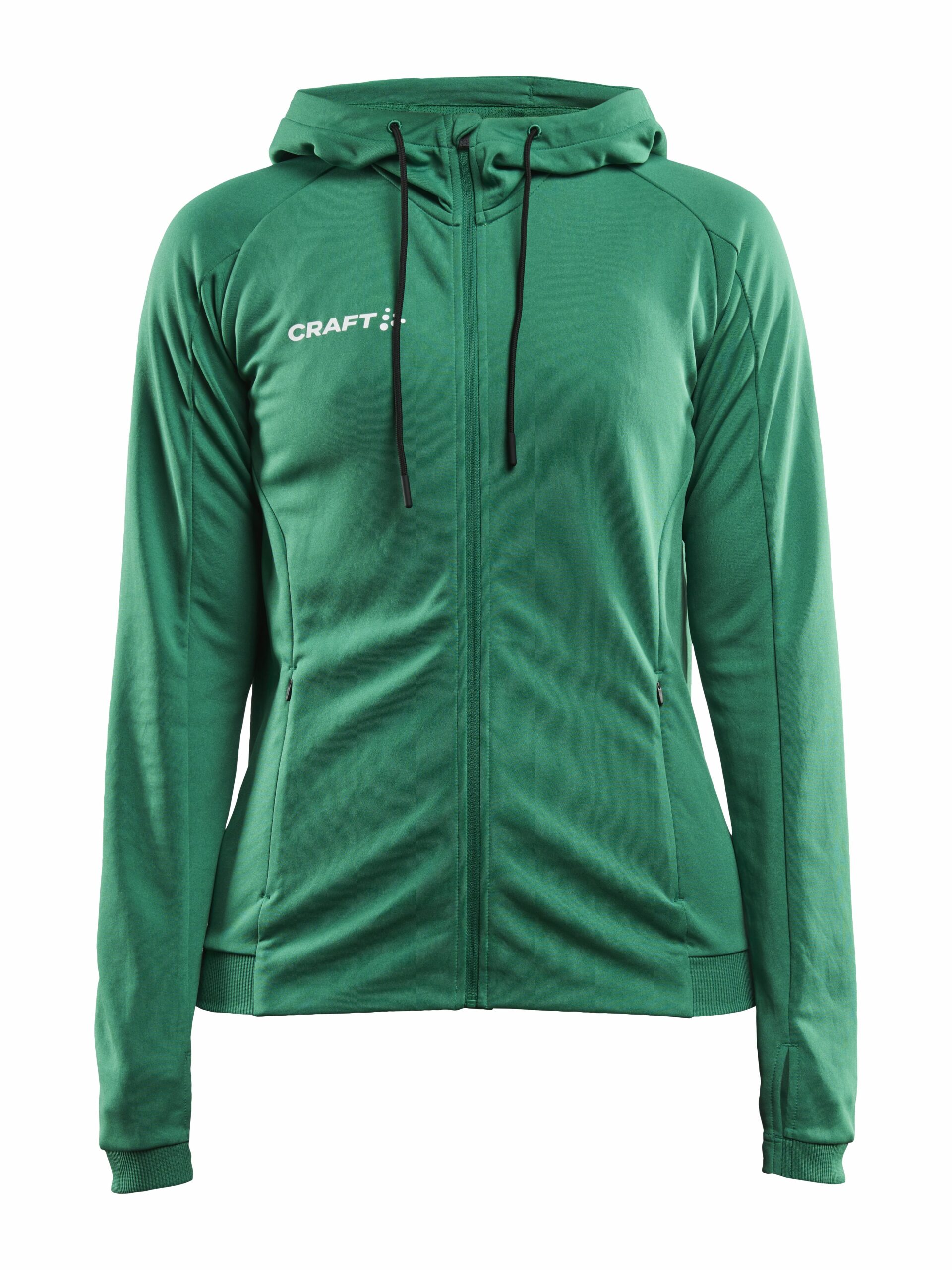 Craft Evolve Hood Jacket Kvinder Team Green