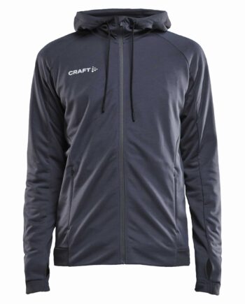 Craft Evolve Hood Jacket Maend Asphalt
