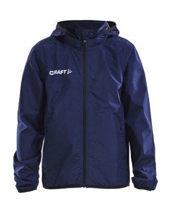 Craft Jacket Rain Jr Navy 122 128