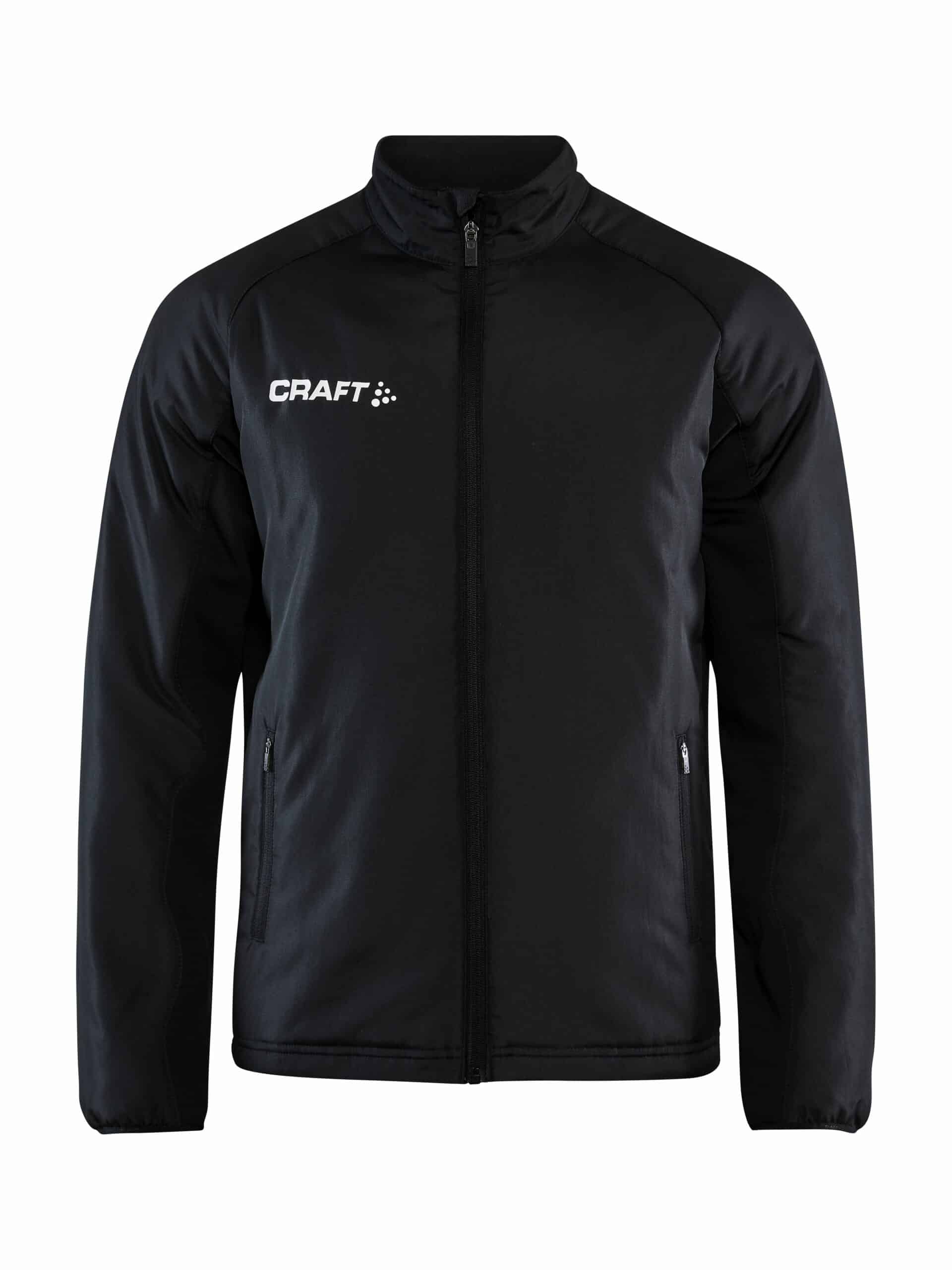 Craft Jacket Warm Jr Black 122 128