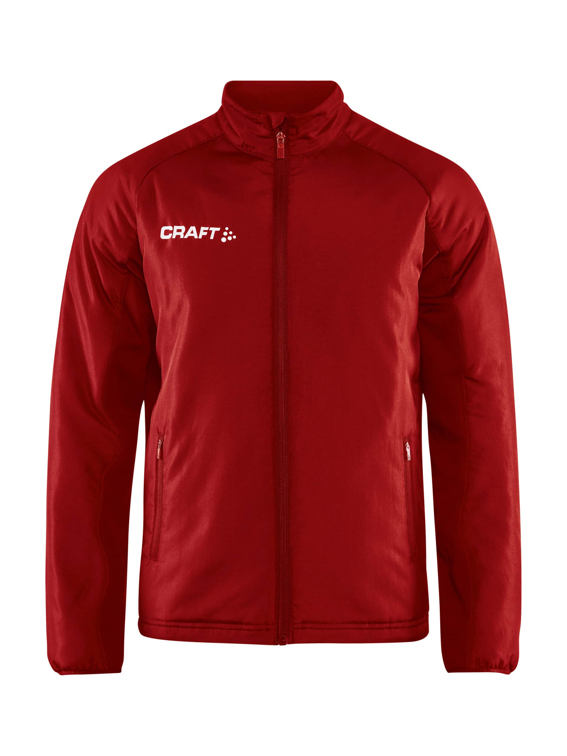 Craft Jacket Warm Jr Bright Red 122 128